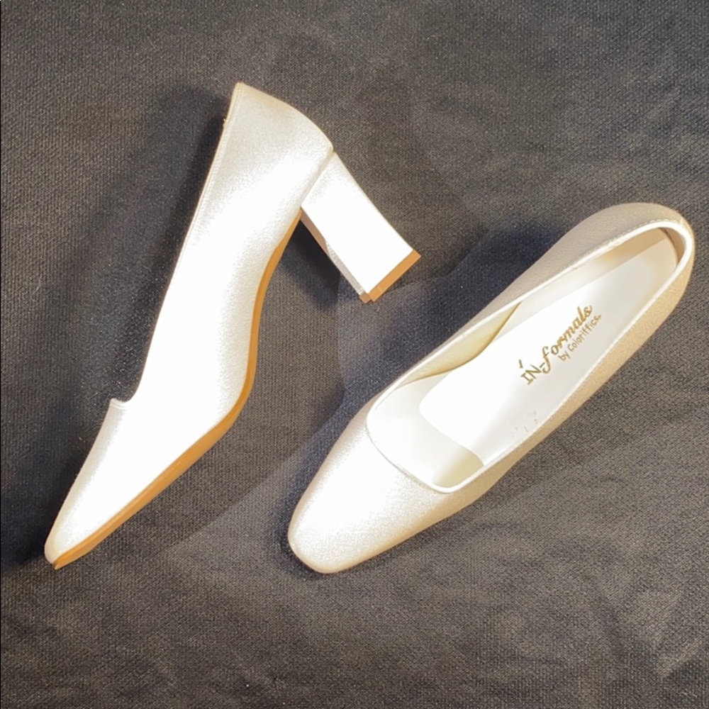 size 7.5. Special occasion,  2.5 inch heels, new